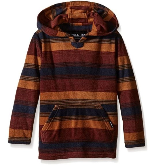O'Neill Other - O'Neill Little Boys Fleece Poncho Glacier Pullover Large (7) Kangaroo Pockets